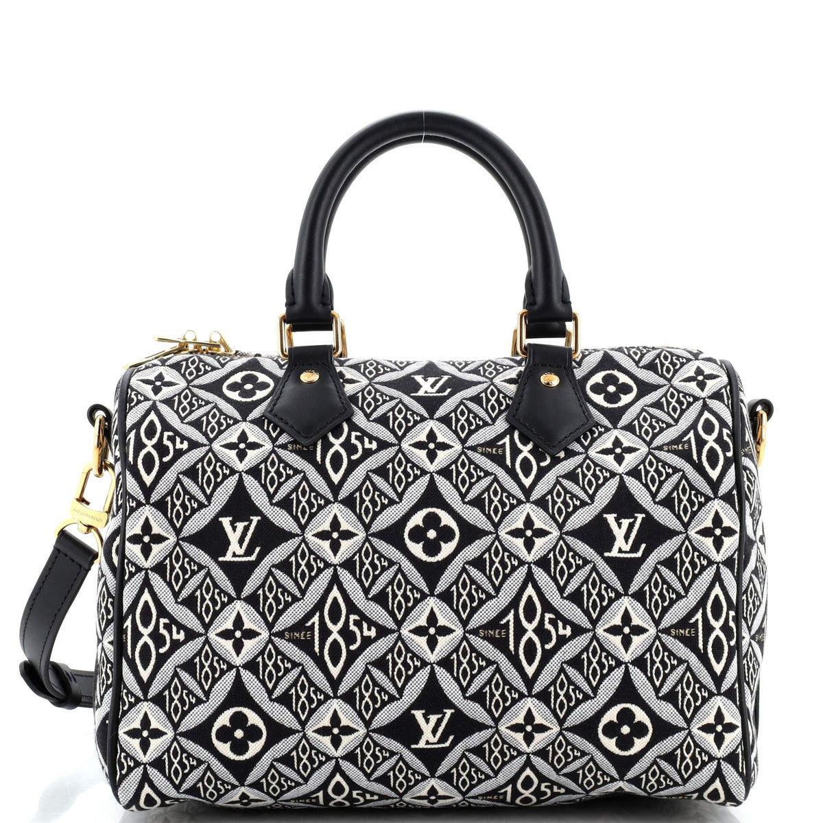 Louis Vuitton Speedy Bandouliere Bag Limited Edition Since 1854 Monogram Jacquard 25