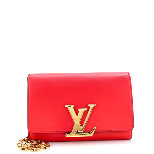 Chain Louise Clutch Leather GM