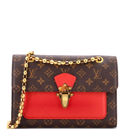 Victoire Handbag Monogram Canvas and Leather