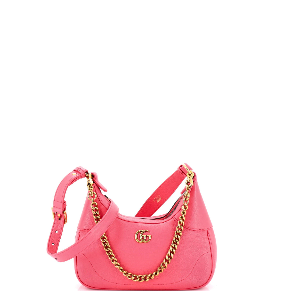 Gucci GUCCI Aphrodite Zip Shoulder Bag Leather Small