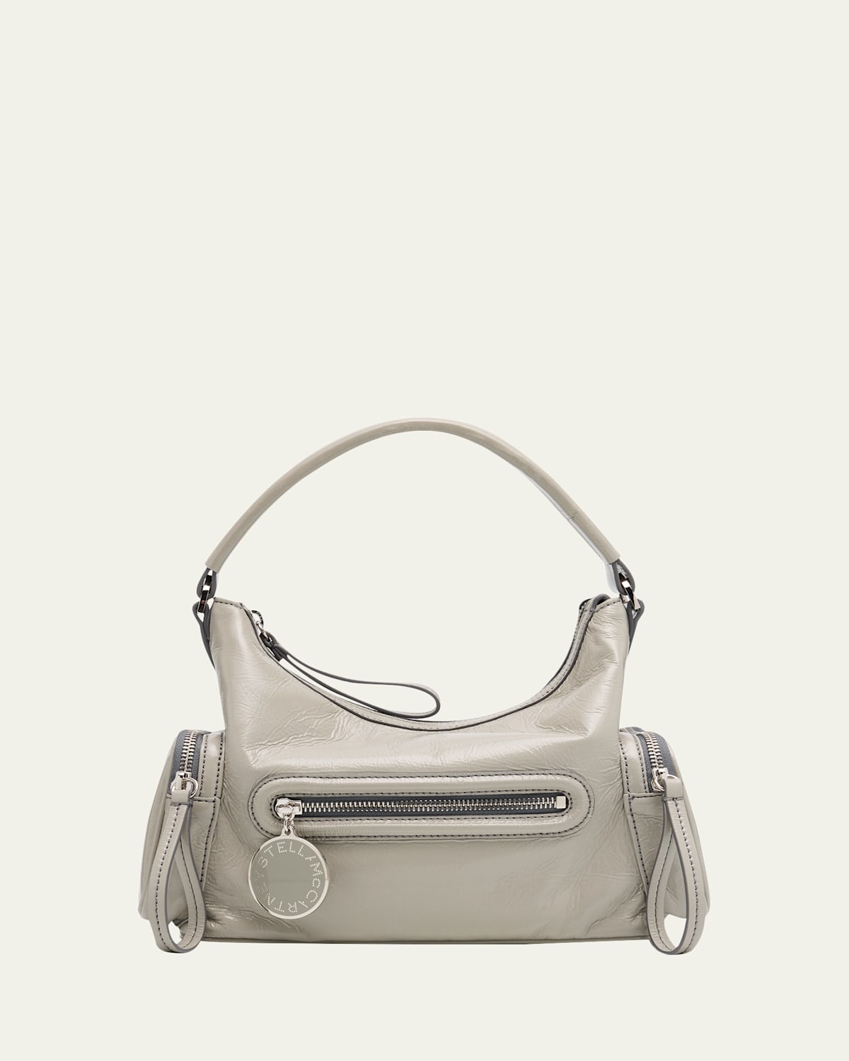 Stella McCartney Dartmoor Small Patent Vegan Leather Shoulder Bag