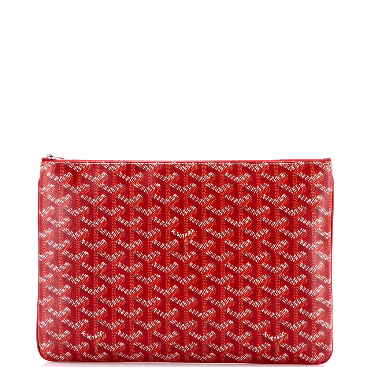 Goyard GOYARD Senat Zip Pouch Coated Canvas MM