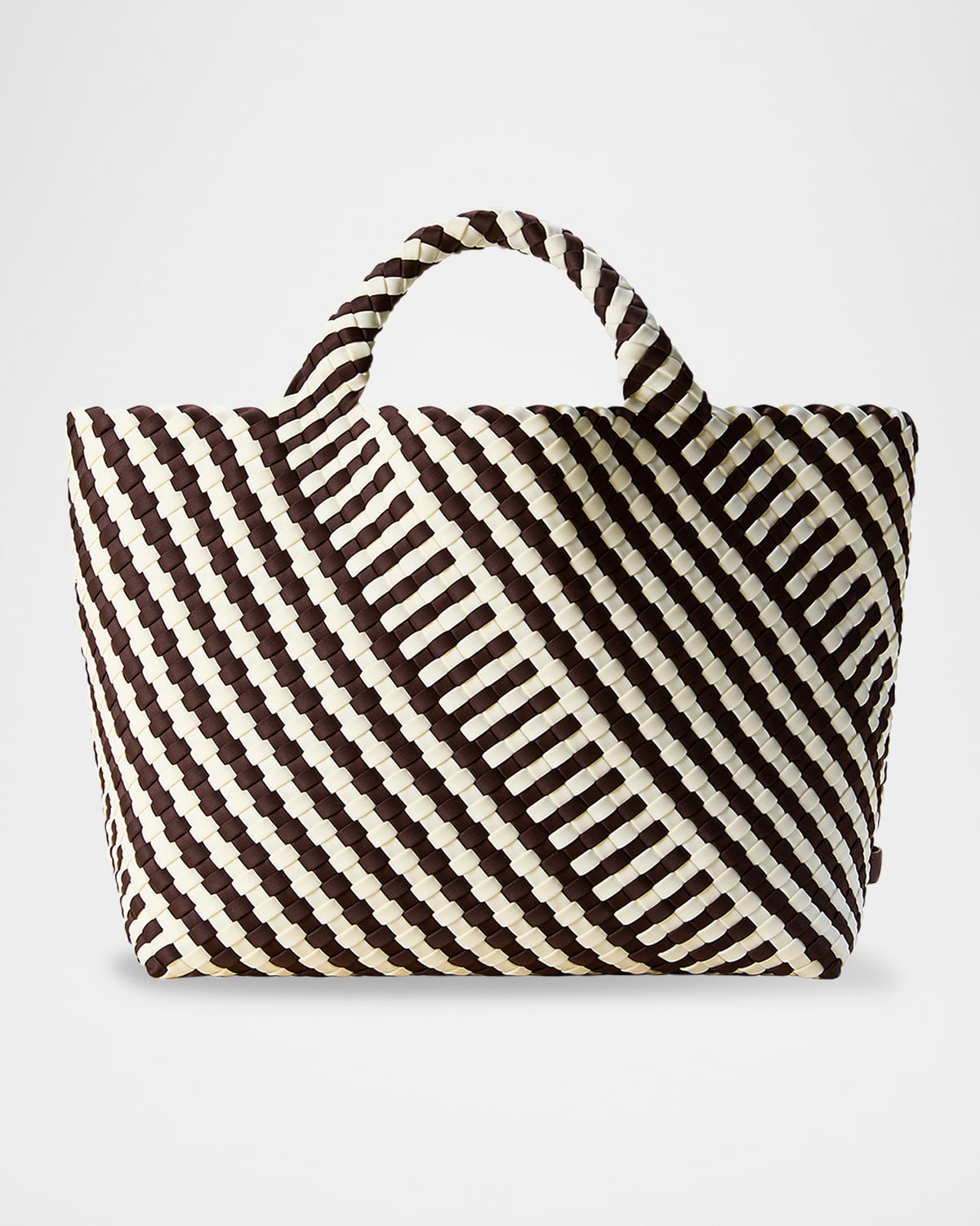 Naghedi St. Barths Medium Geo Woven Tote Bag