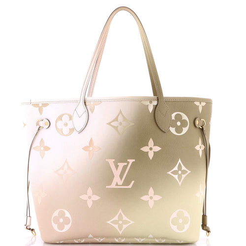Neverfull NM Tote Spring in the City Monogram Giant Canvas MM