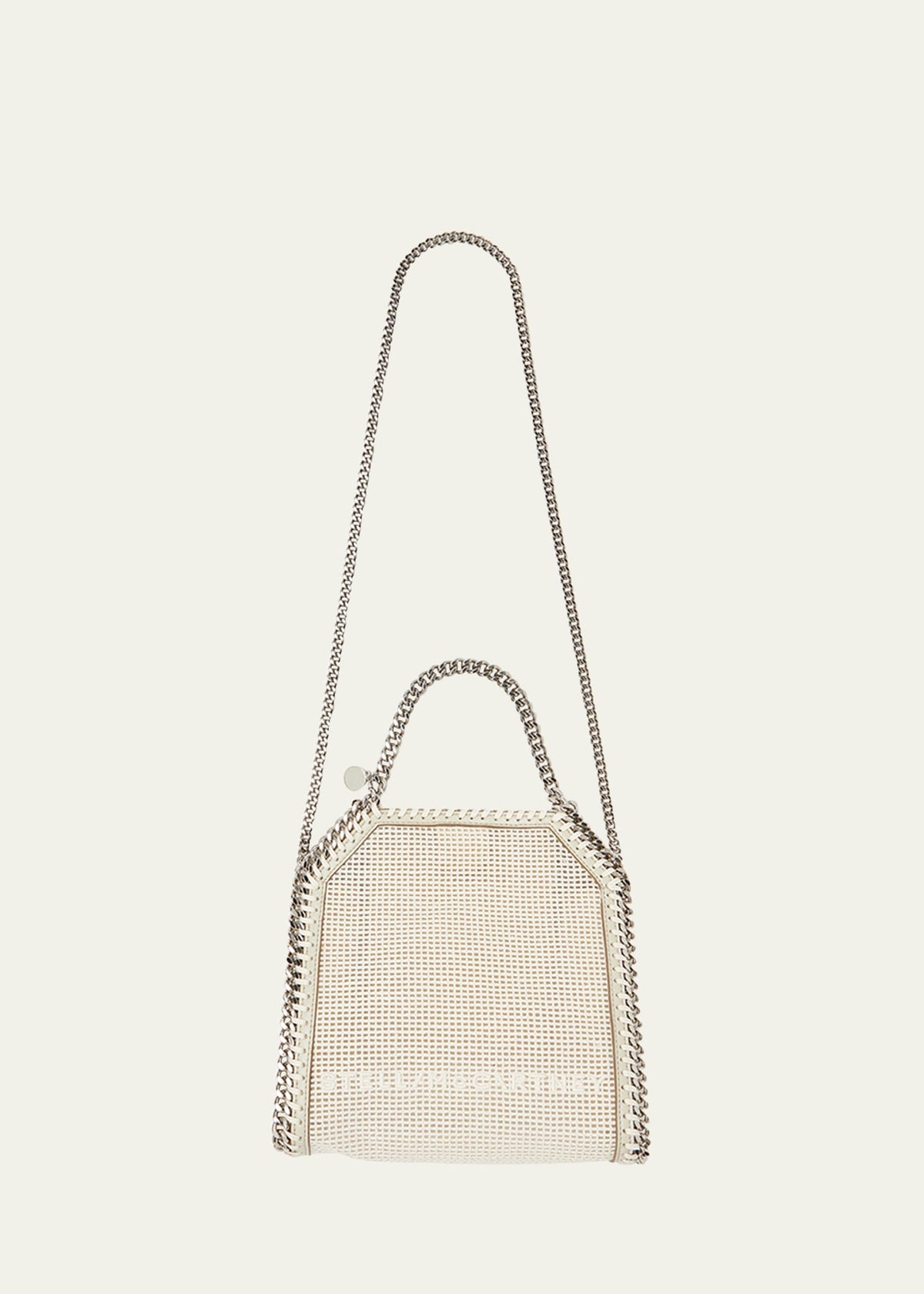 Stella McCartney Falabella Mini Tiny Mesh Vegan Leather Tote Bag