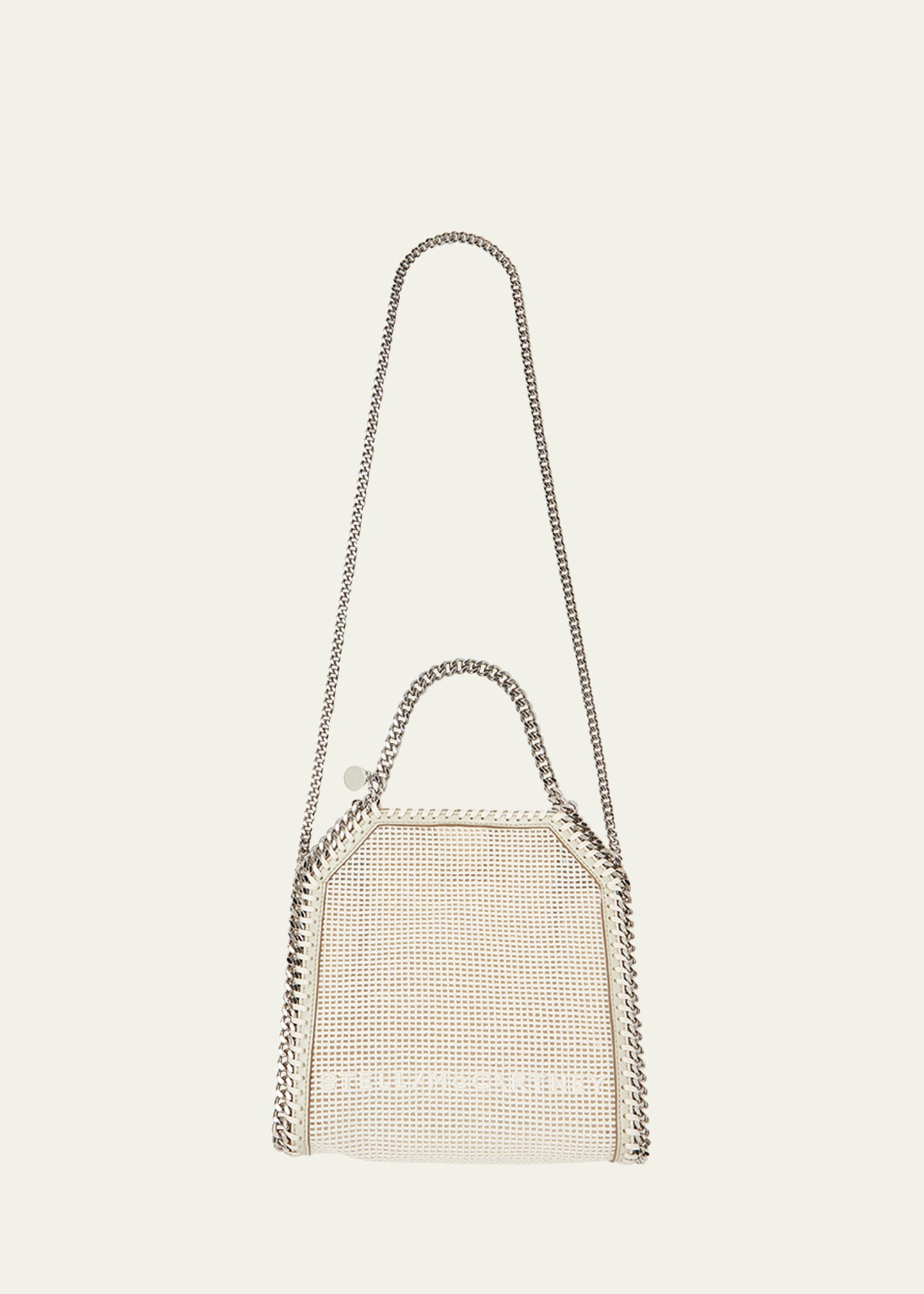 Stella McCartney Sac fourre-tout en cuir vegan Falabella Mini Tiny Mesh