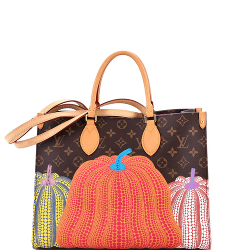 OnTheGo Tote Yayoi Kusama Pumpkins Monogram Canvas MM