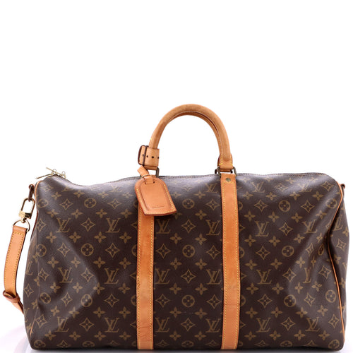 Keepall Bandouliere Bag Monogram Canvas 50