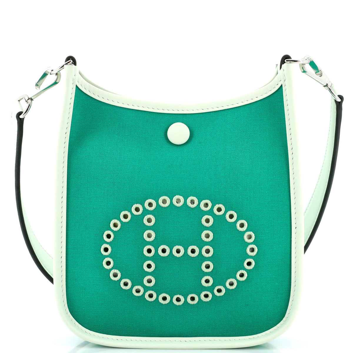 Hermès Neo Evelyne Bag Toile and Leather TPM