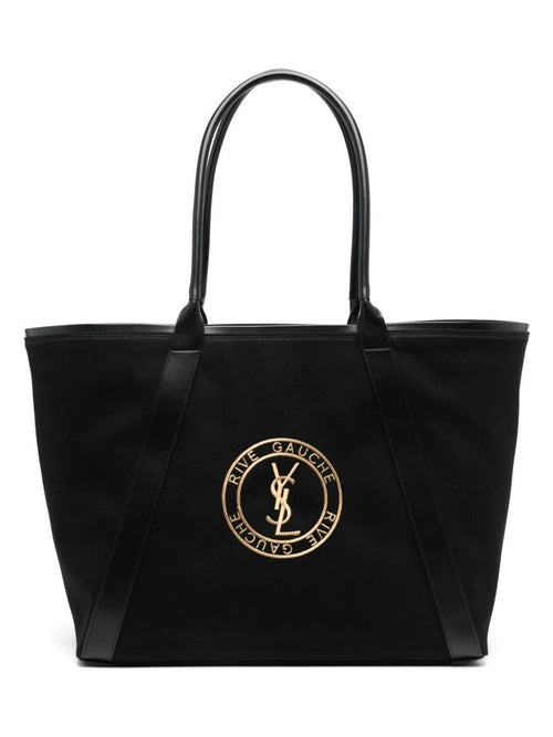 Men's Rive Gauche Tote Bag in Black | Size UNICA | 780096FAC3I