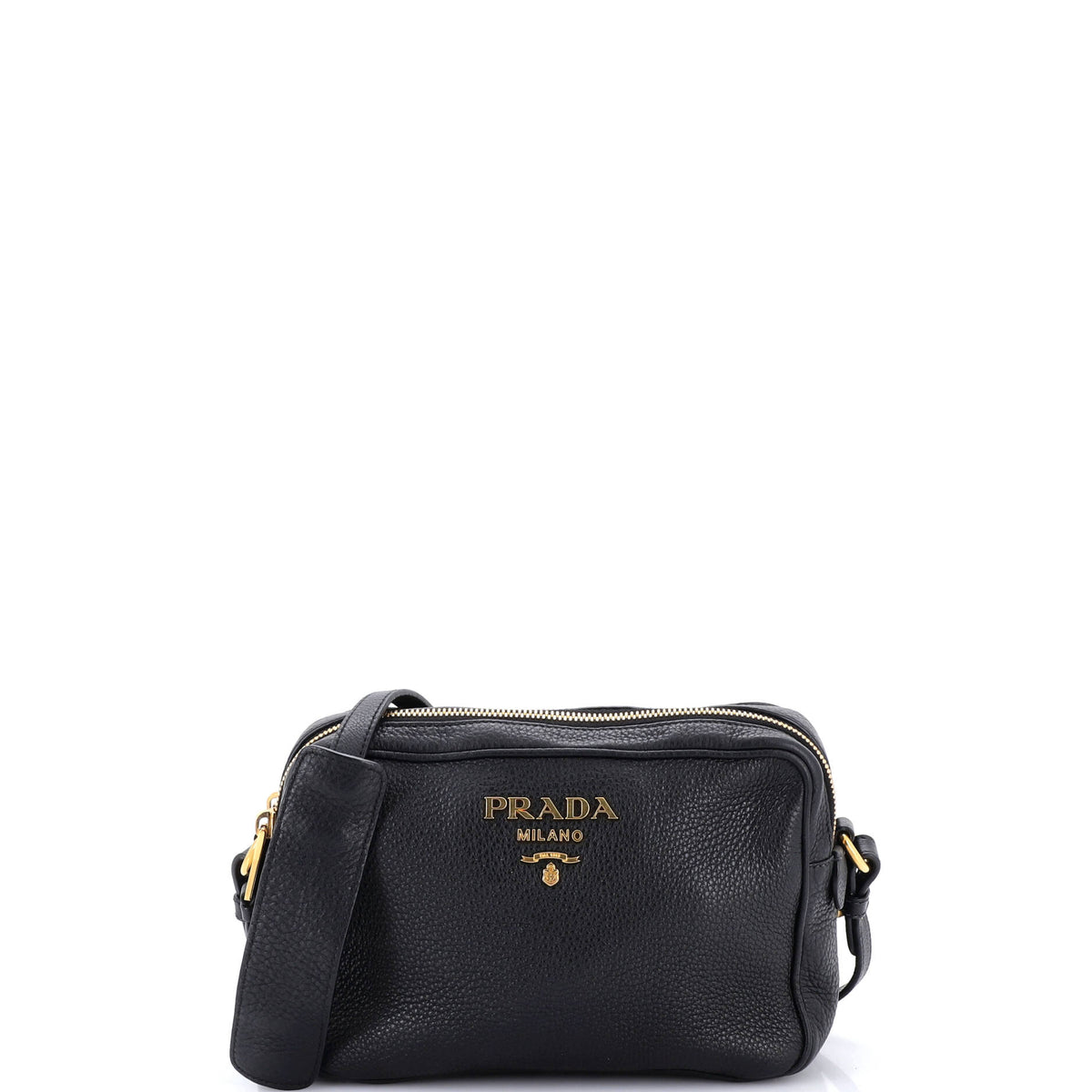Prada PRADA Double Zip Camera Bag Vitello Daino