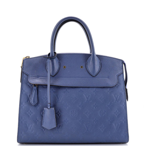 Pont Neuf Handbag Monogram Empreinte Leather MM
