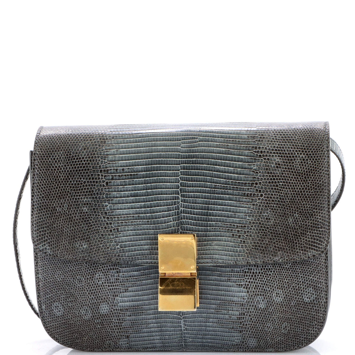 Celine CELINE Classic Box Bag Lizard Medium