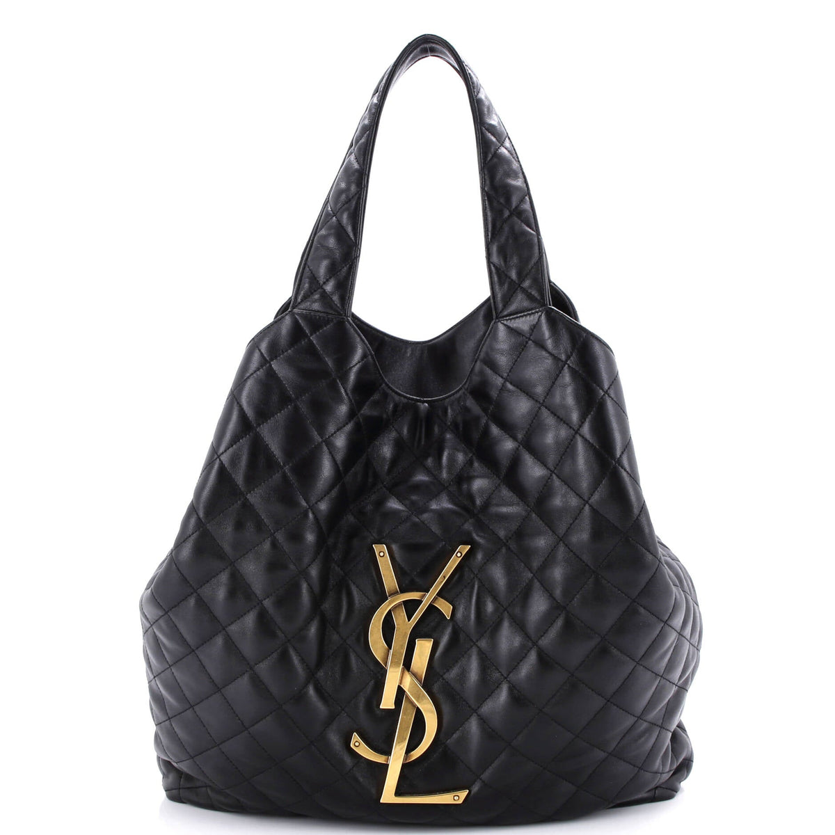 Saint Laurent Icare Shopping Tote Quilted Leather Maxi
