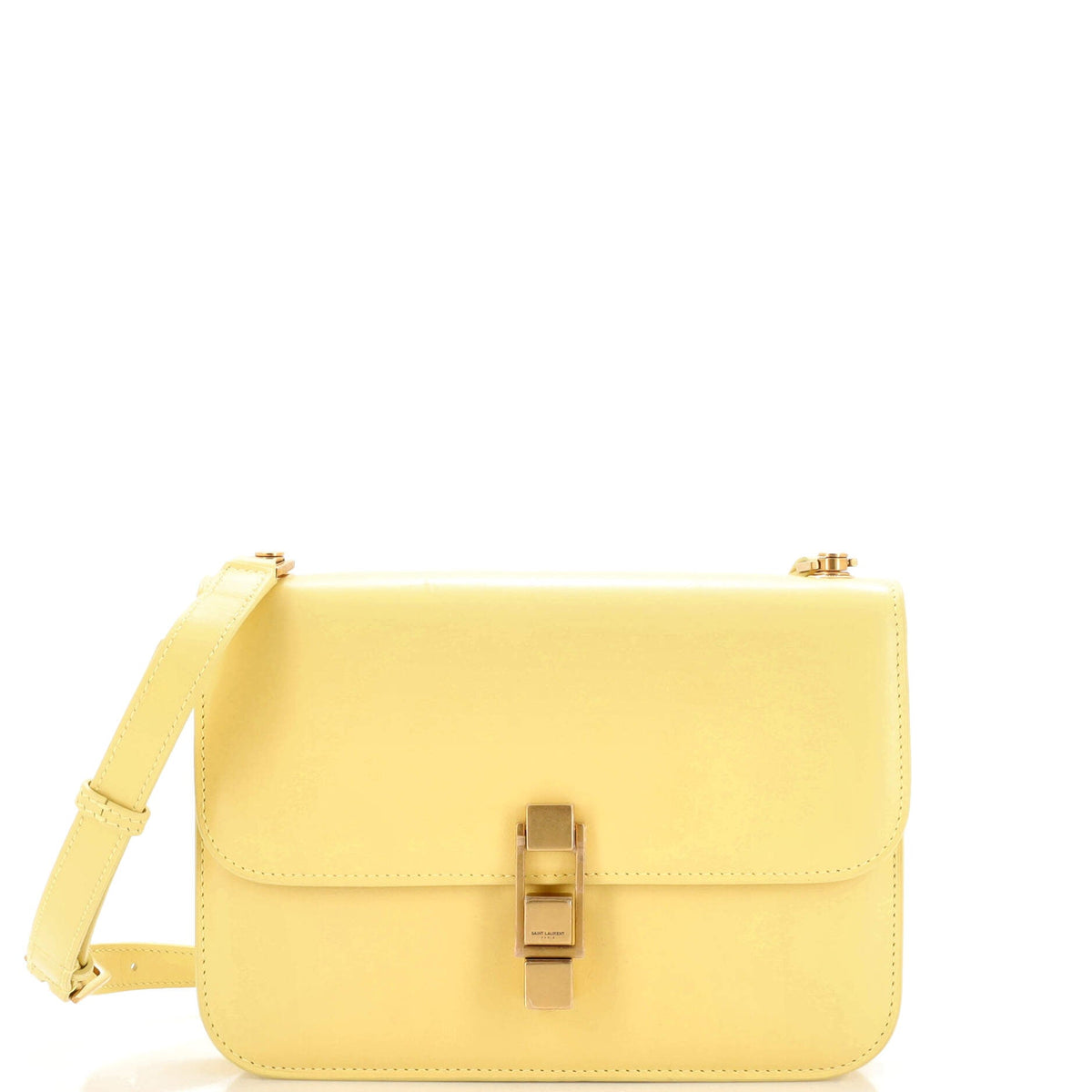 Saint Laurent Carre Satchel Leather Medium