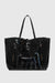 Megan Nylon Tote Bag In Grey