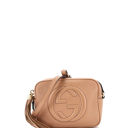 GUCCI Soho Disco Crossbody Bag Leather Small