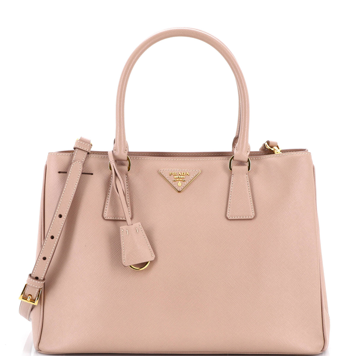 Prada PRADA Gardener's Tote Saffiano Leather Medium