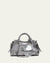 Neo Cagole XS Metallic Leather Top-Handle Bag