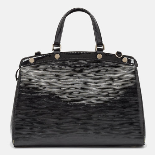 Black Electric Epi Leather Brea MM Bag