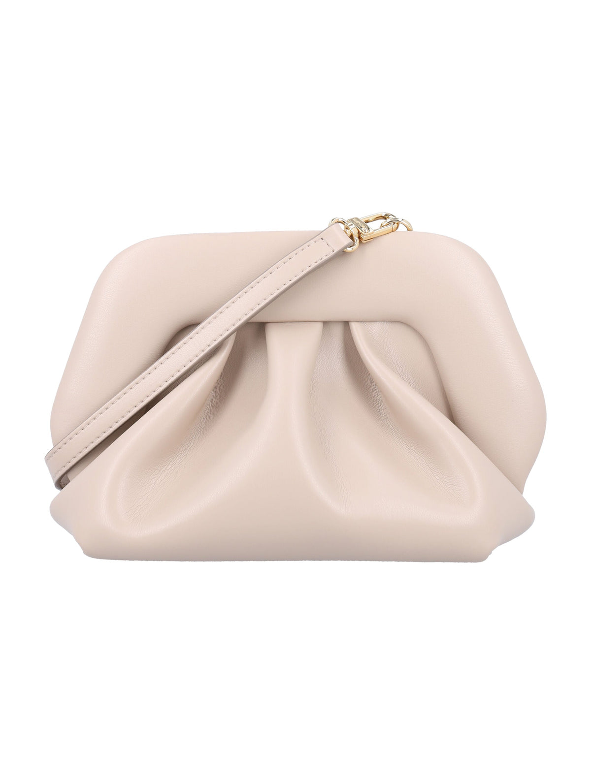 ThemoirÃ¨ Women's Gea Clutch Eco Leather in Almond | 24ATMFW24GN70 Color ALMOND