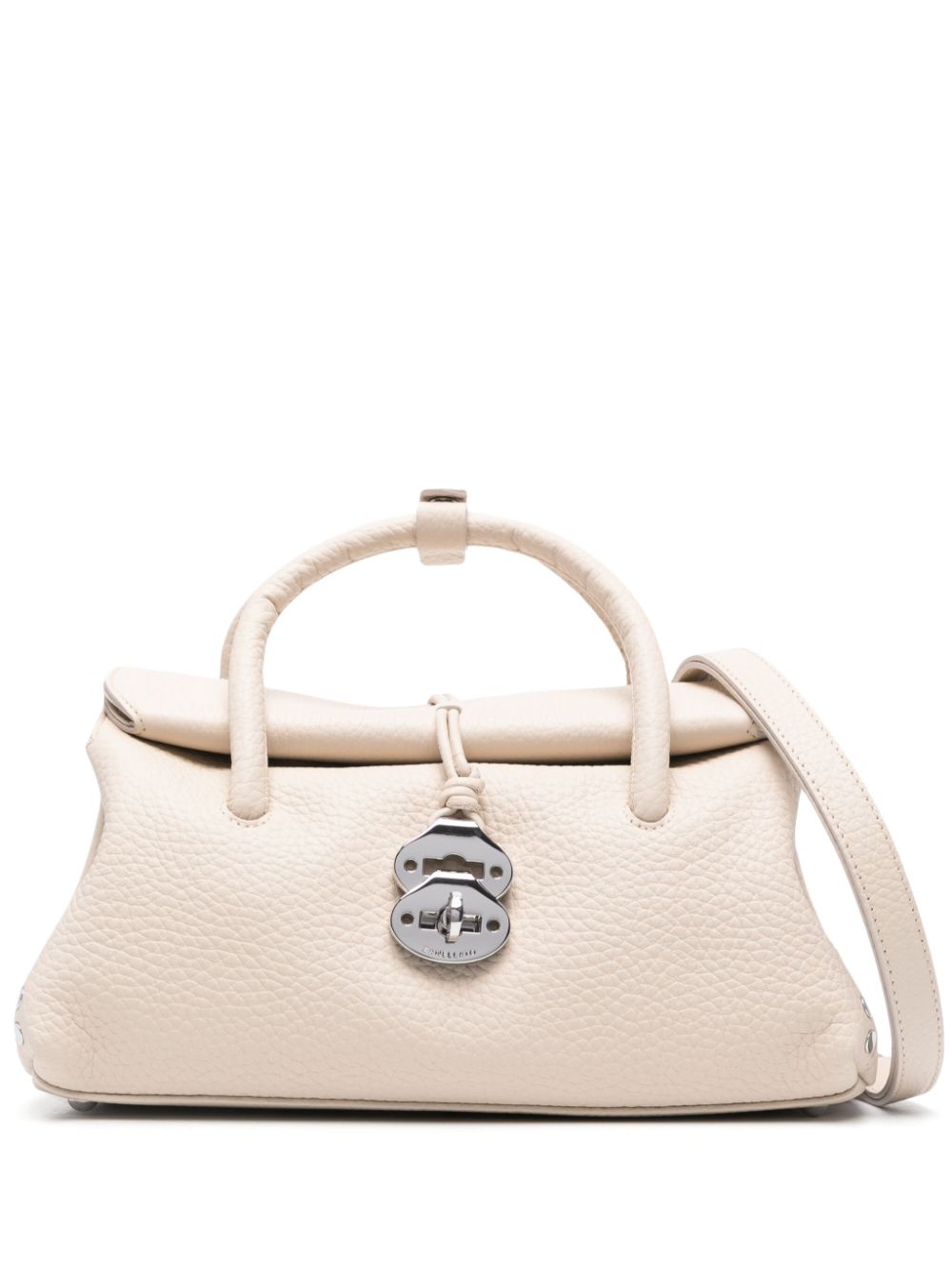 Zanellato Women's Centauro Leather Handbag in White | Size UNI | 068750SCENTAUROZ1140