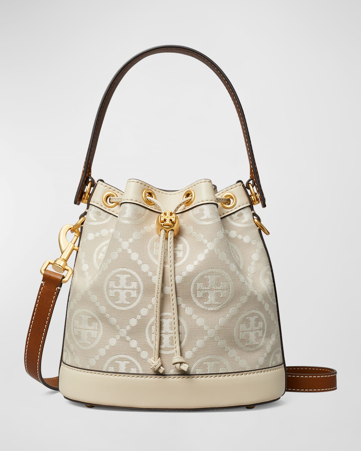 Tory Burch T Monogram Bucket Bag