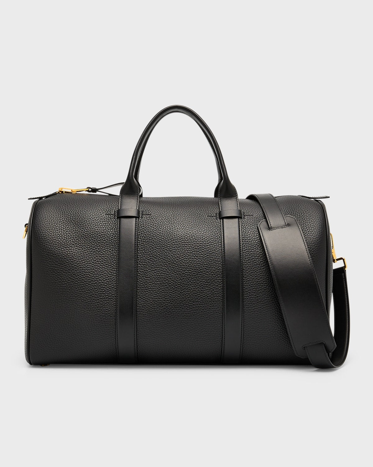 Tom Ford Men's Buckley Large Leather Duffel Bag