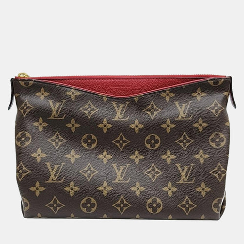 Brown/Cherry Monogram Canvas Pallas Beauty Case