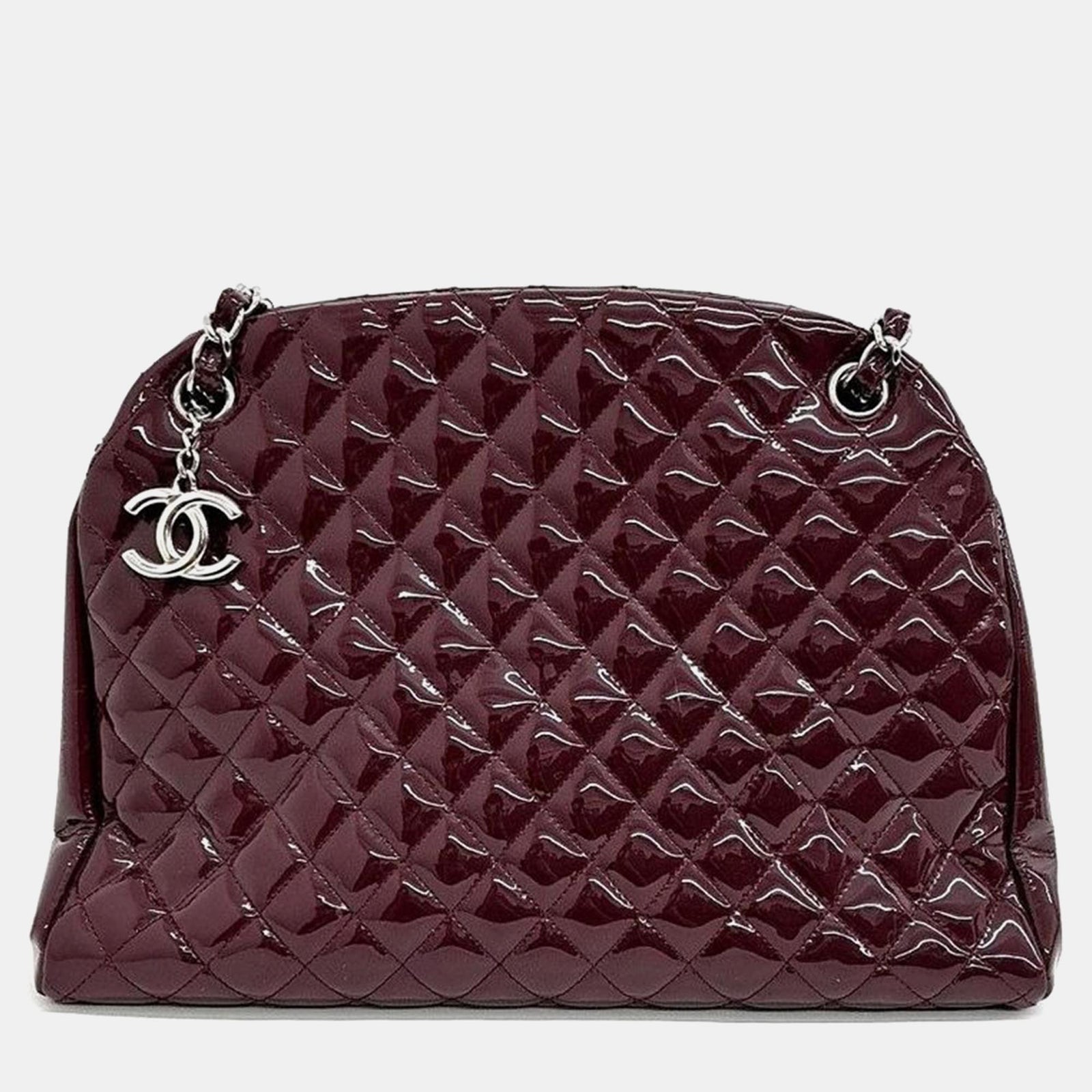 Chanel Bowlingtasche aus Lackleder „Mademoiselle“