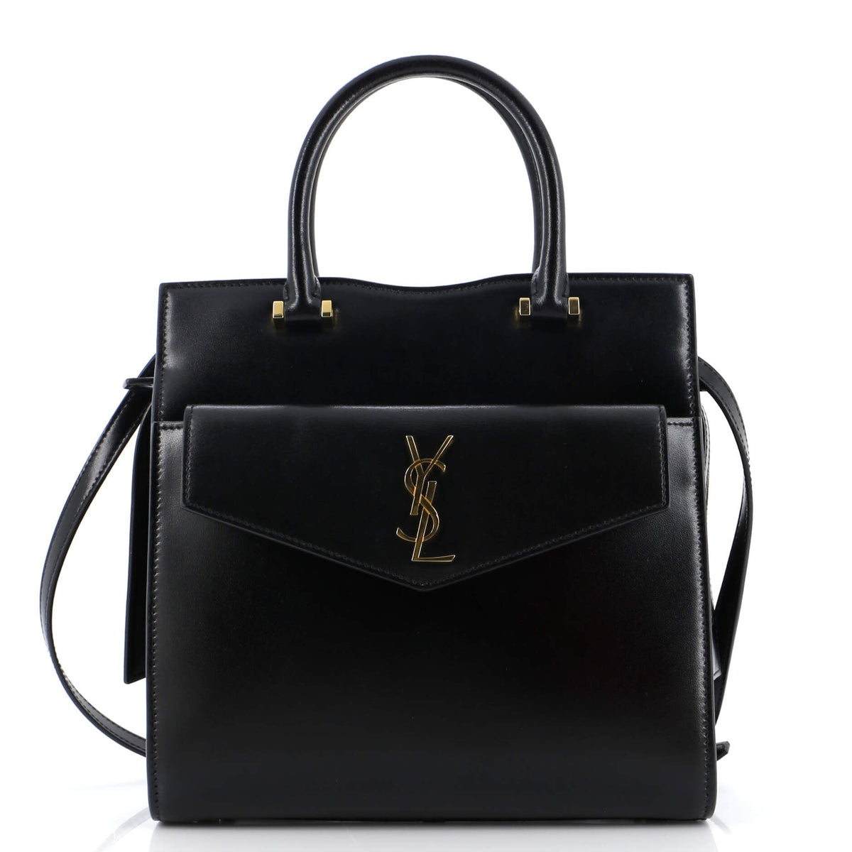 Saint Laurent Uptown Tote Leather Small