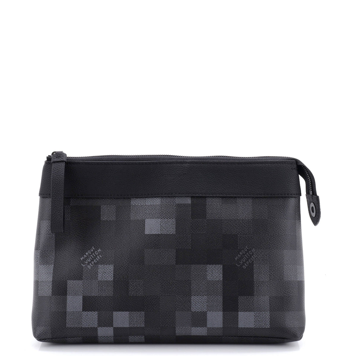 Louis Vuitton Pochette Voyage Souple Damoflage Coated Canvas