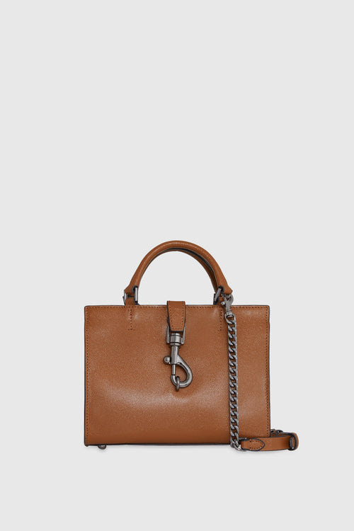 Rider Mini Tote Crossbody Bag In Rocher