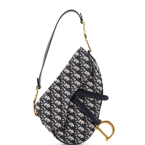 Saddle Handbag Oblique Canvas Medium