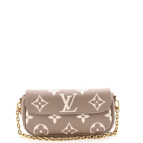 Ivy Wallet on Chain Bicolor Monogram Empreinte Giant