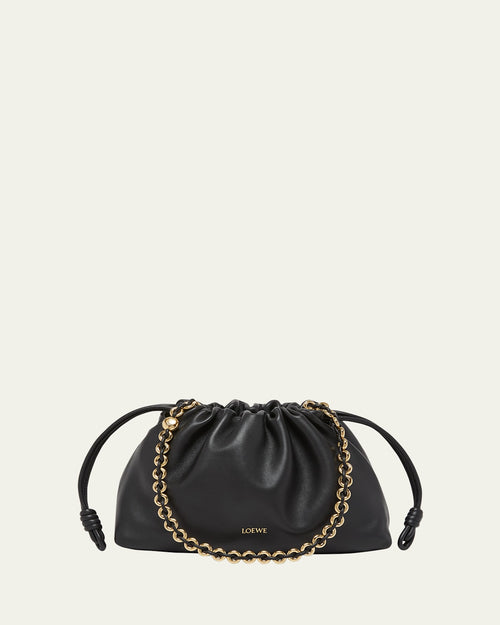Flamenco Small Shoulder Bag in Napa Leather