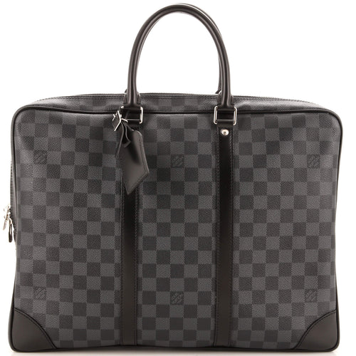 Porte-Documents Voyage Briefcase Damier Graphite