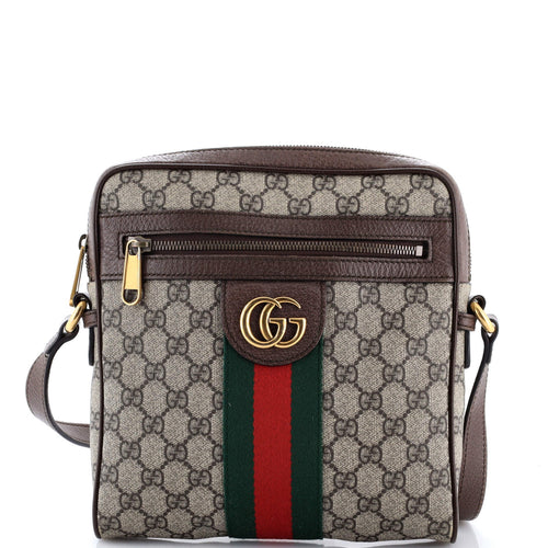 GUCCI Ophidia Messenger Bag GG Coated Canvas Medium
