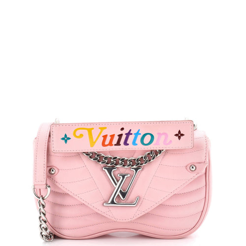 New Wave Chain Bag Quilted Leather PM