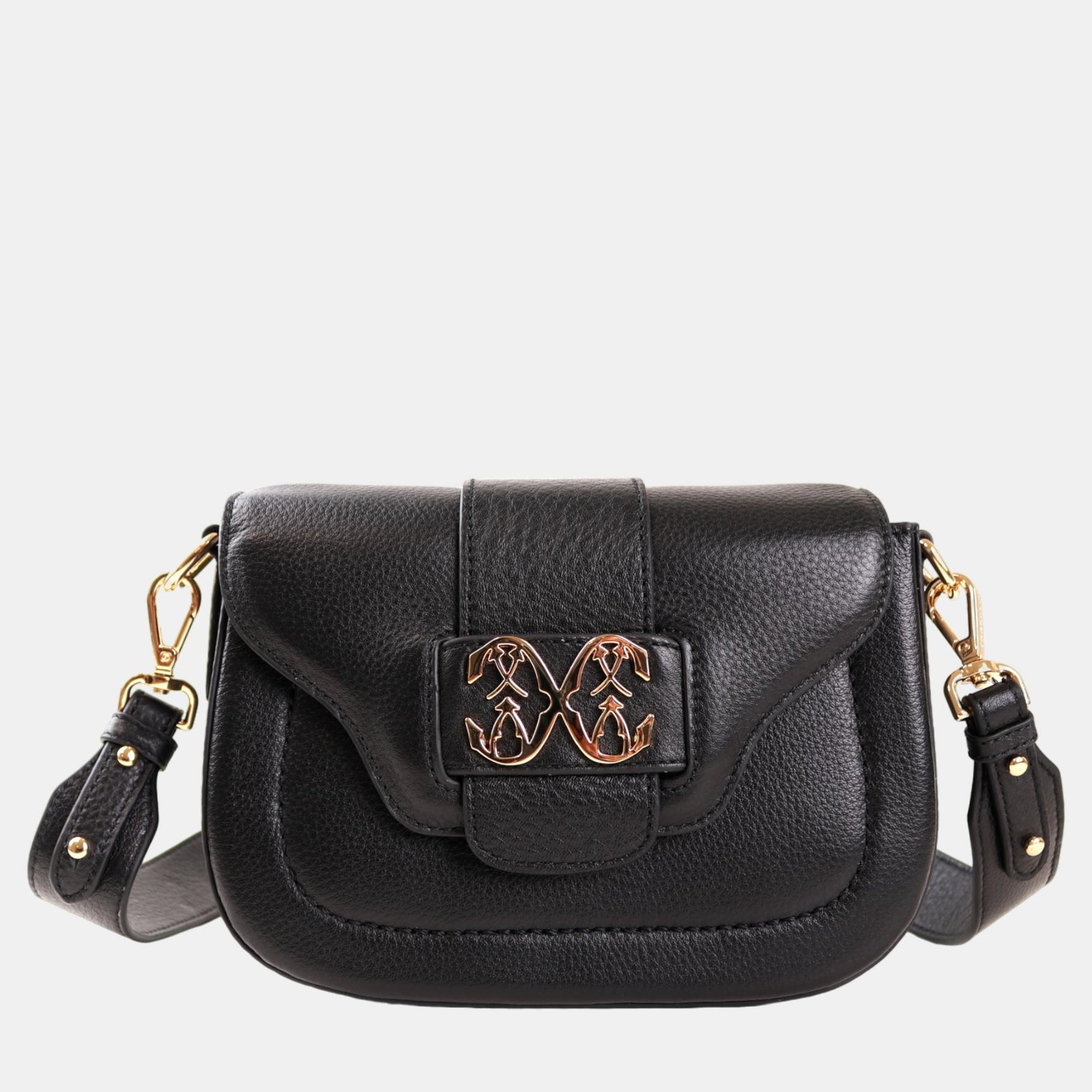 Charriol Black Leather MARIE OLGA Crossbody