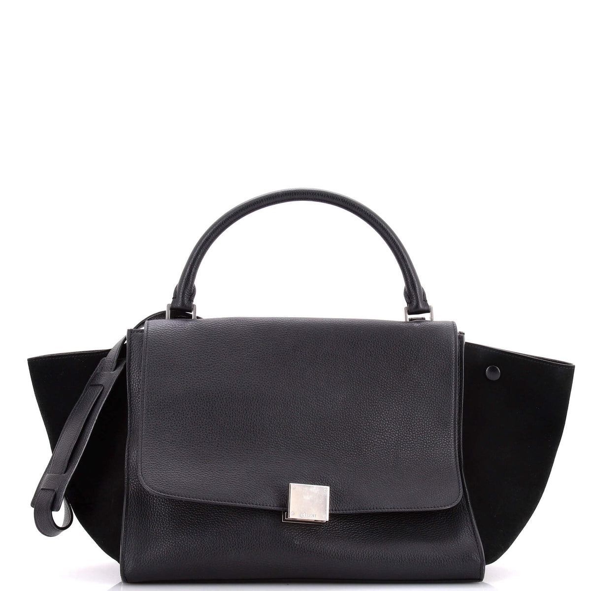 Celine CELINE Trapeze Bag Leather Medium