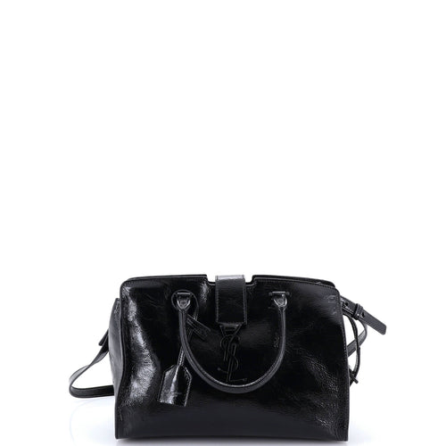 Monogram Cabas Patent Baby