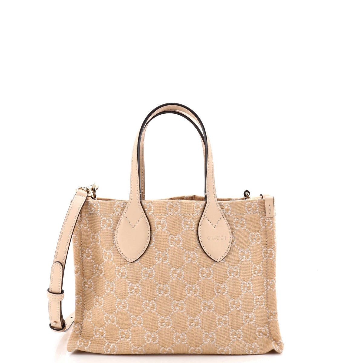 Gucci GUCCI Ophidia Shopper Tote GG Denim Medium