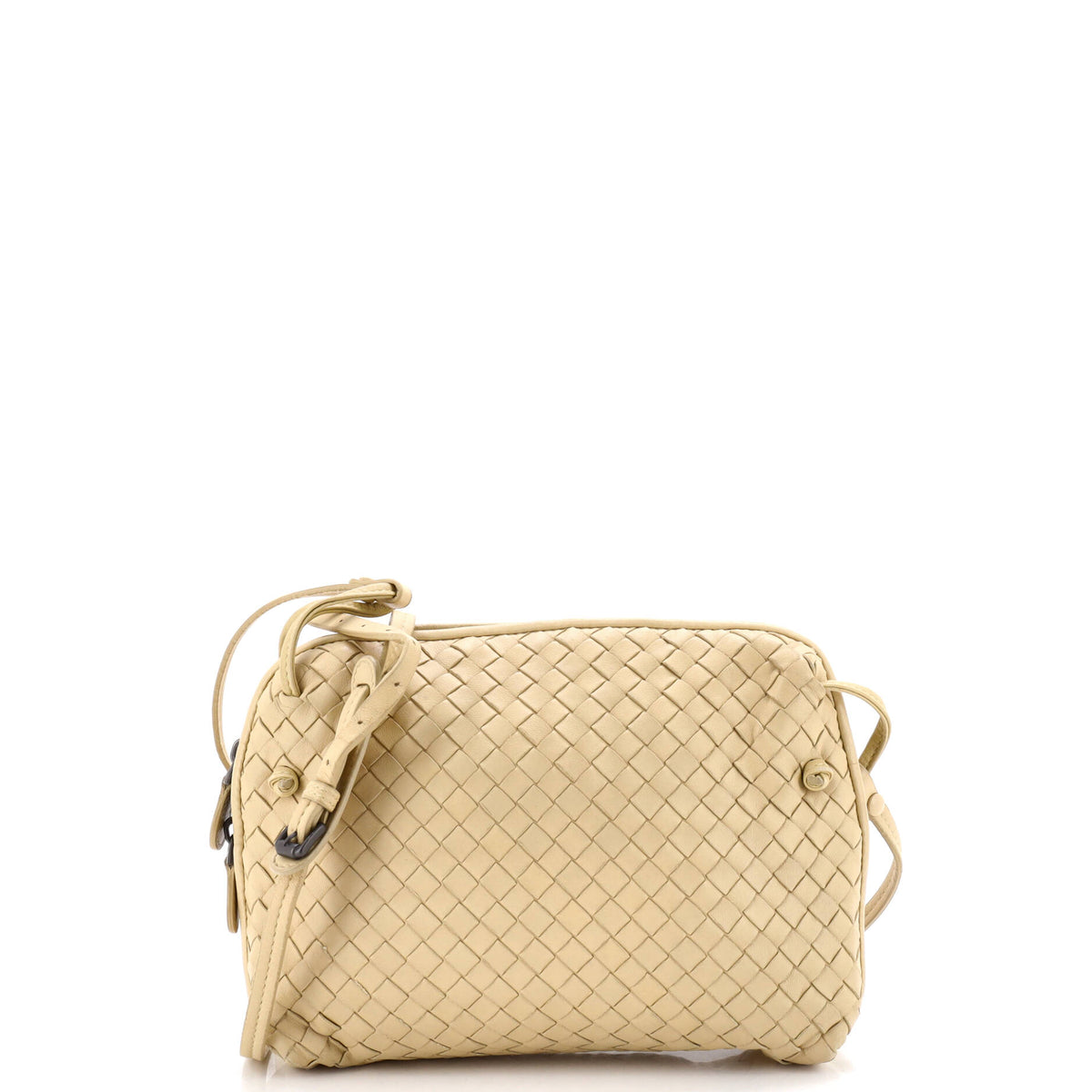 Bottega Veneta Nodini Crossbody Bag Intrecciato Nappa Small