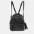 Black Leather Mini By The Way Backpack