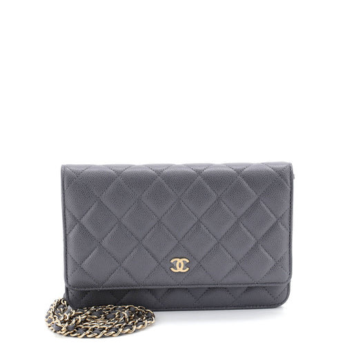 CHANEL Wallet on Chain Quilted Caviar