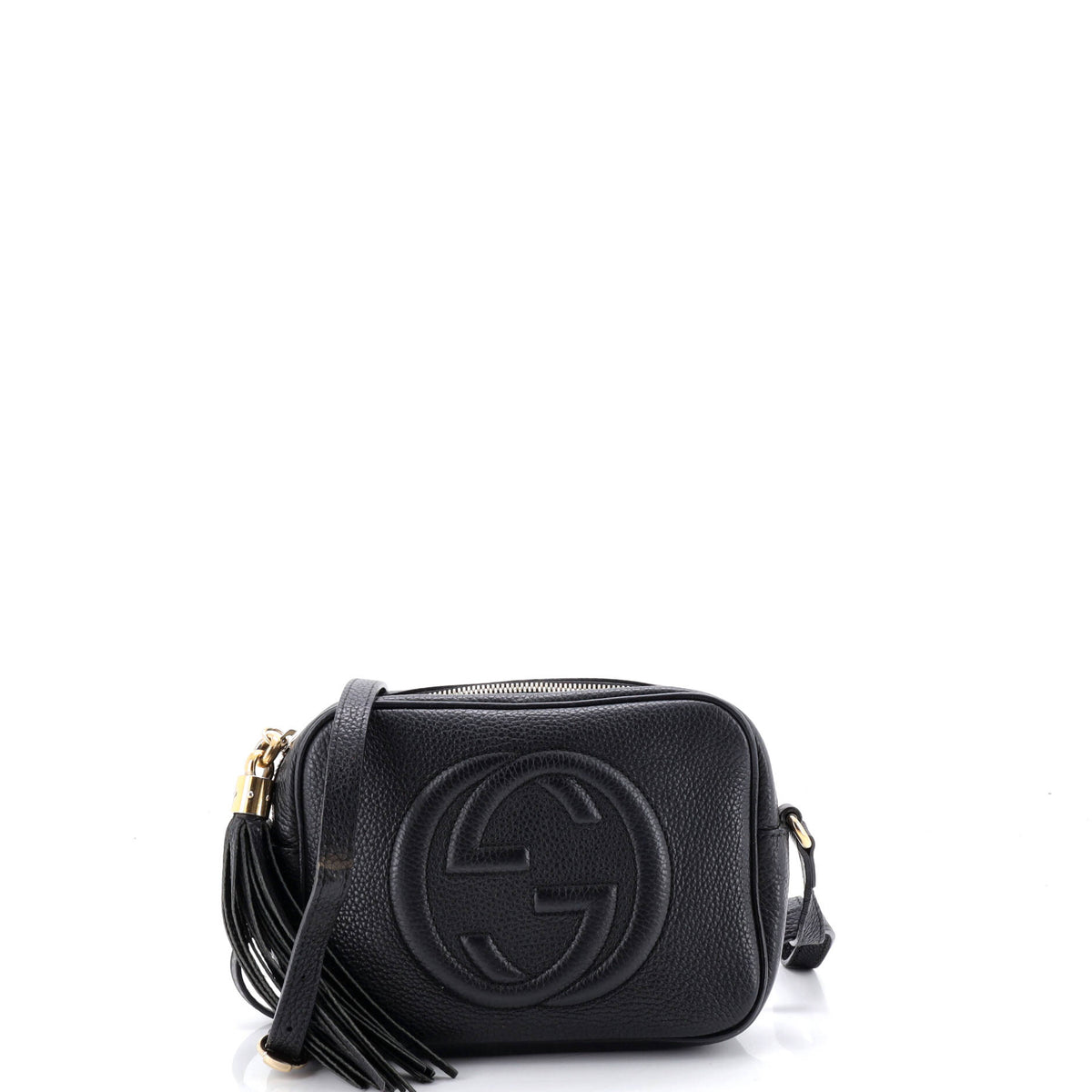Gucci GUCCI Soho Disco Crossbody Bag Leather Small