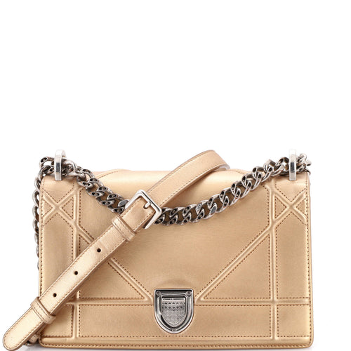 Diorama Flap Bag Calfskin Medium