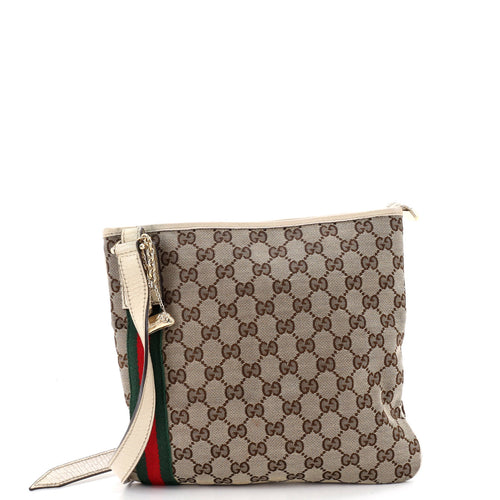 GUCCI Jolicoeur Messenger Bag GG Canvas