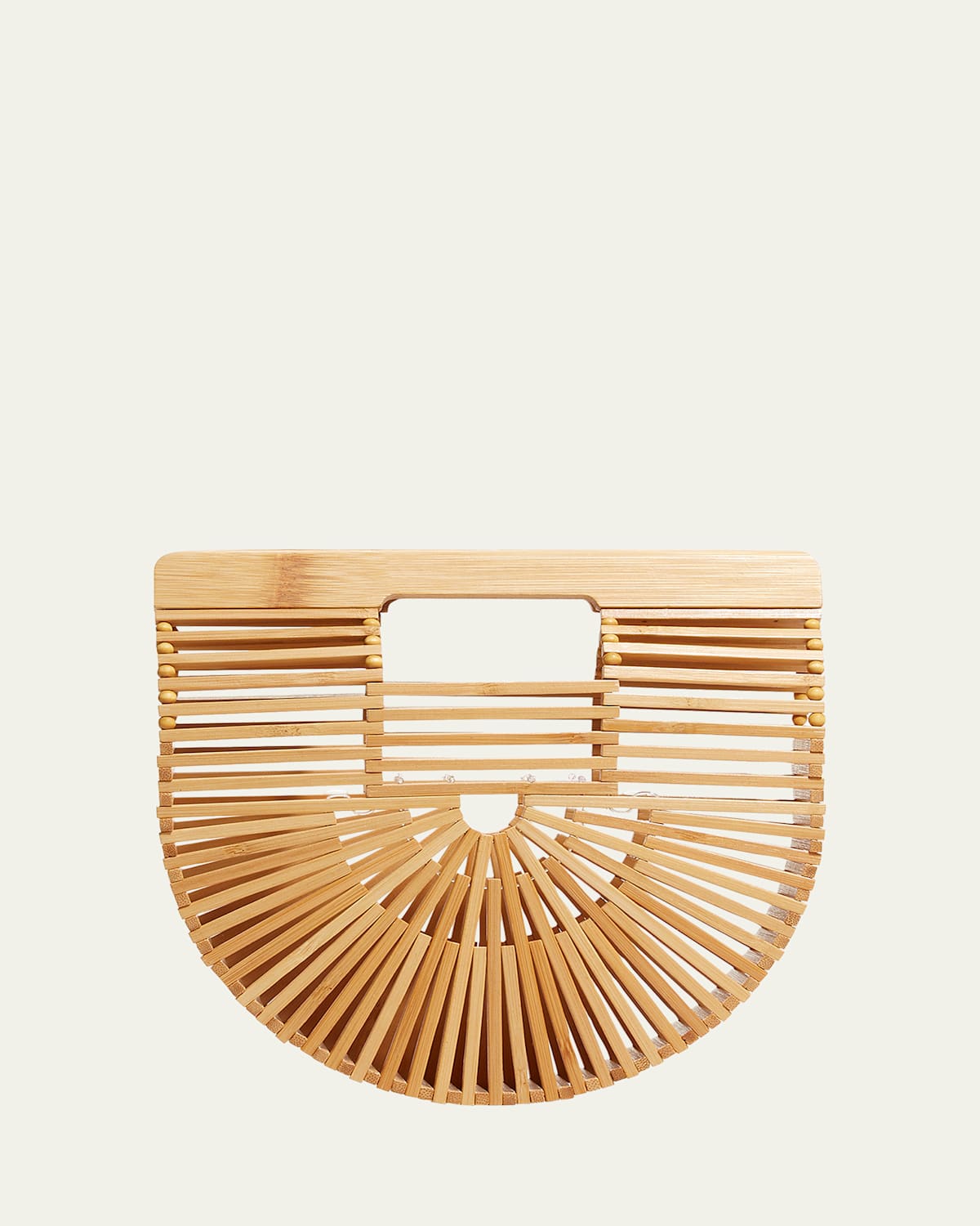 Cult Gaia Gaias Bamboo Ark Mini-Tasche mit Griff oben